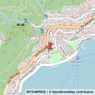 Mappa Viale Rimembranze, 3, 22010 Moltrasio, Como (Lombardia)