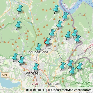 Mappa Via Mazzini, 21051 Arcisate VA, Italia (5.11053)