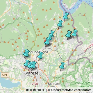 Mappa Via Mazzini, 21051 Arcisate VA, Italia (3.77667)