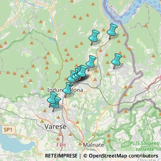 Mappa Via Mazzini, 21051 Arcisate VA, Italia (2.35167)