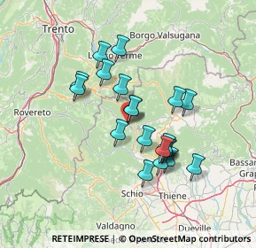 Mappa SP 83, 36040 Tonezza del Cimone VI, Italia (11.468)