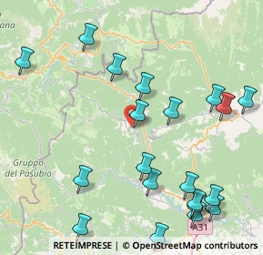 Mappa SP 83, 36040 Tonezza del Cimone VI, Italia (10.1765)