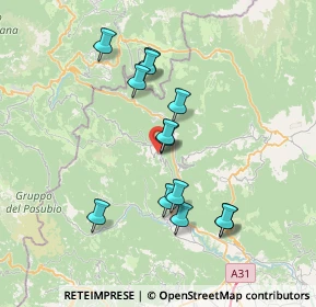 Mappa SP 83, 36040 Tonezza del Cimone VI, Italia (6.56231)