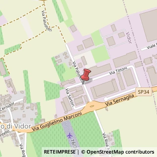 Mappa Via Paludotti, 13, 31020 Vidor, Treviso (Veneto)