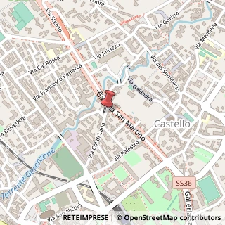 Mappa Via Col di Lana, 23, 23900 Lecco, Lecco (Lombardia)