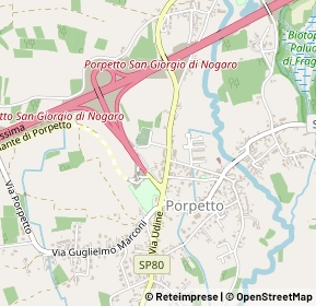 Mappa Via Pre Zaneto, 33050 Porpetto UD, Italia (0.2)
