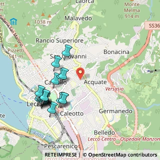 Mappa Via Fiume, 23900 Lecco LC, Italia (1.056)
