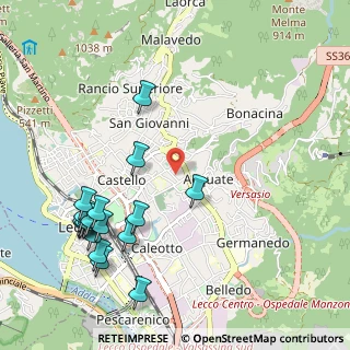 Mappa Via Fiume, 23900 Lecco LC, Italia (1.23333)