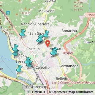 Mappa Via Fiume, 23900 Lecco LC, Italia (1.00091)