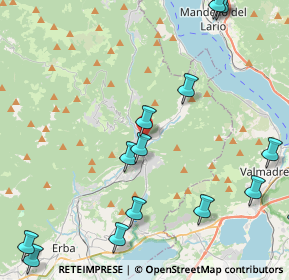 Mappa Via Dosso, 22033 Asso CO, Italia (6.5425)