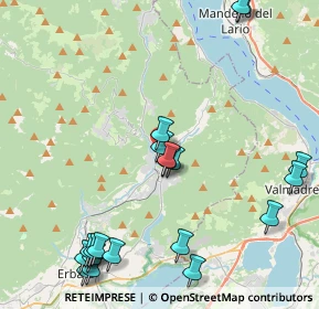 Mappa Via Dosso, 22033 Asso CO, Italia (5.2275)