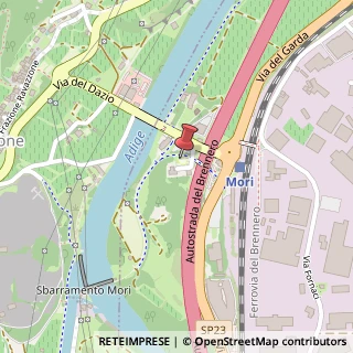 Mappa Via Stazione, 10, 38068 Rovereto, Trento (Trentino-Alto Adige)