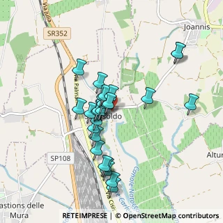 Mappa Via Gradisca, 33052 Cervignano del Friuli UD, Italia (0.75769)