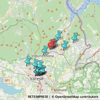 Mappa Via della Libertà, 21051 Arcisate VA, Italia (3.6235)