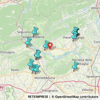 Mappa Via Carlo Tittoni, 31020 Vidor TV, Italia (8.17214)