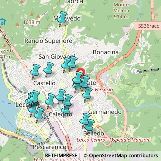 Mappa Via Renzo, 23900 Lecco LC, Italia (1.029)