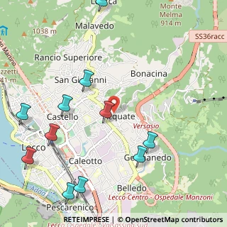 Mappa Via Renzo, 23900 Lecco LC, Italia (1.34364)