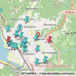 Mappa Via Renzo, 23900 Lecco LC, Italia (1.244)