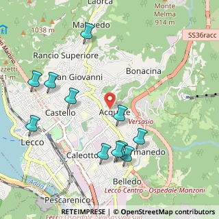 Mappa Via Renzo, 23900 Lecco LC, Italia (1.11273)