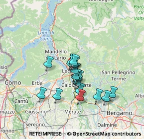 Mappa Via Renzo, 23900 Lecco LC, Italia (10.07353)
