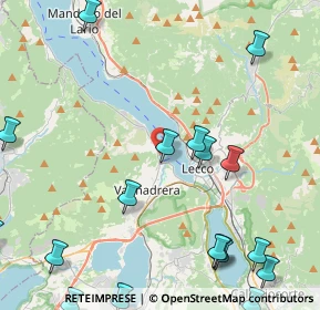 Mappa Frazione Parè, 23868 Valmadrera LC, Italia (6.05389)