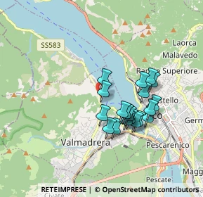 Mappa Frazione Parè, 23868 Valmadrera LC, Italia (1.4415)
