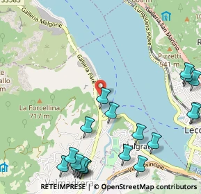 Mappa Frazione Parè, 23868 Valmadrera LC, Italia (1.4475)