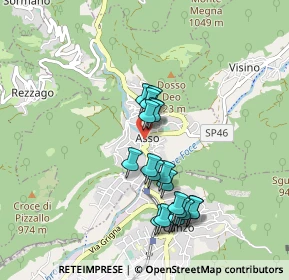 Mappa Via E. Romagnoli, 22033 Asso CO, Italia (0.8065)