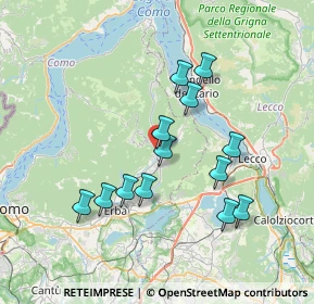 Mappa Via E. Romagnoli, 22033 Asso CO, Italia (6.58846)