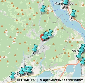 Mappa Via E. Romagnoli, 22033 Asso CO, Italia (6.0715)