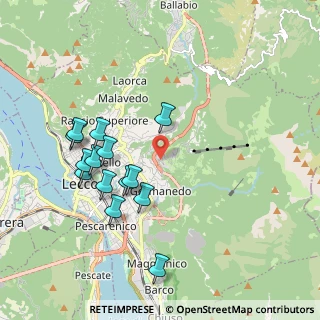Mappa Via alla Bonacina, 23900 Lecco LC, Italia (1.92286)