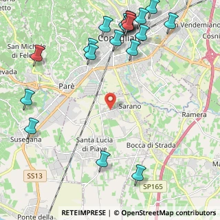 Mappa Via Vanizza, 31025 Santa Lucia di Piave TV, Italia (2.8975)
