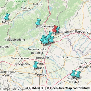 Mappa Via Vanizza, 31025 Santa Lucia di Piave TV, Italia (14.14833)