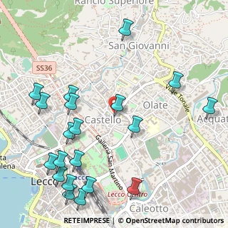 Mappa Piazza Giosuè Carducci, 23900 Lecco LC, Italia (0.67)