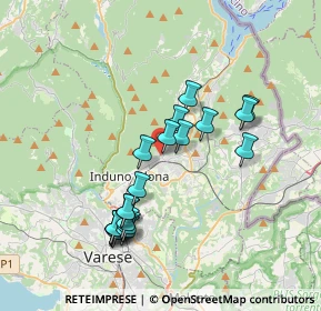 Mappa Via Giuseppe Verdi, 21051 Arcisate VA, Italia (3.4415)