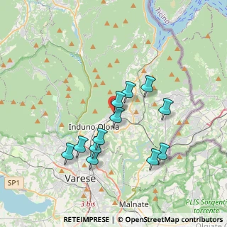 Mappa Via Giuseppe Verdi, 21051 Arcisate VA, Italia (3.34667)