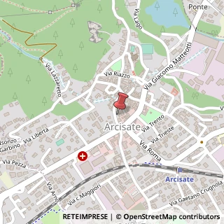 Mappa Via Giuseppe Verdi, 10, 21051 Arcisate, Varese (Lombardia)