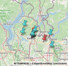 Mappa Via Giacomo Matteotti, 21051 Arcisate VA, Italia (8.49455)