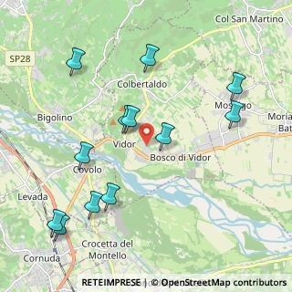Mappa Via Ferret, 31020 Vidor TV, Italia (2.25417)