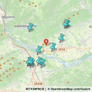 Mappa Via Crociera, 31020 Vidor TV, Italia (4.025)
