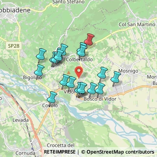 Mappa Via Crociera, 31020 Vidor TV, Italia (1.4415)