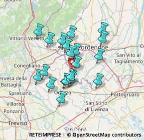 Mappa Via dell'Artigianato, 33070 Pasiano di Pordenone PN, Italia (11.219)