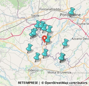 Mappa Via dell'Artigianato, 33070 Pasiano di Pordenone PN, Italia (5.94857)