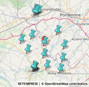 Mappa Via dell'Artigianato, 33070 Pasiano di Pordenone PN, Italia (8.548)