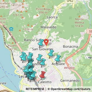 Mappa Via Don Antonio Invernizzi, 23900 Lecco LC, Italia (1.3345)