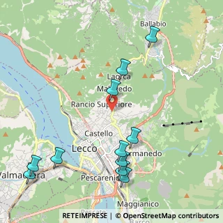 Mappa Via Don Antonio Invernizzi, 23900 Lecco LC, Italia (2.48909)
