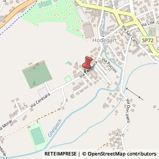 Mappa Via ceresara 1, 36012 Asiago, Vicenza (Veneto)
