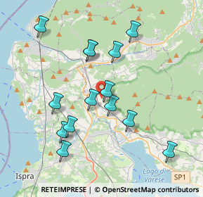 Mappa Via Aspromonte, 21034 Cocquio-trevisago VA, Italia (3.69214)