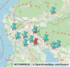 Mappa Via Aspromonte, 21034 Cocquio-trevisago VA, Italia (3.71364)