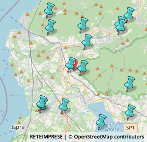 Mappa Via Aspromonte, 21034 Cocquio-trevisago VA, Italia (4.978)